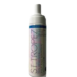 St.Tropez Tan Remover Mousse & Primer, 2-in-1 Prep and Maintain 6.7 Fl Oz No Cap